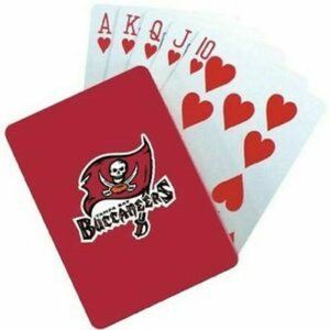 1 DECK OF TAMPA BAY BUCCANEERS PLAYING CARDS NEW NFL